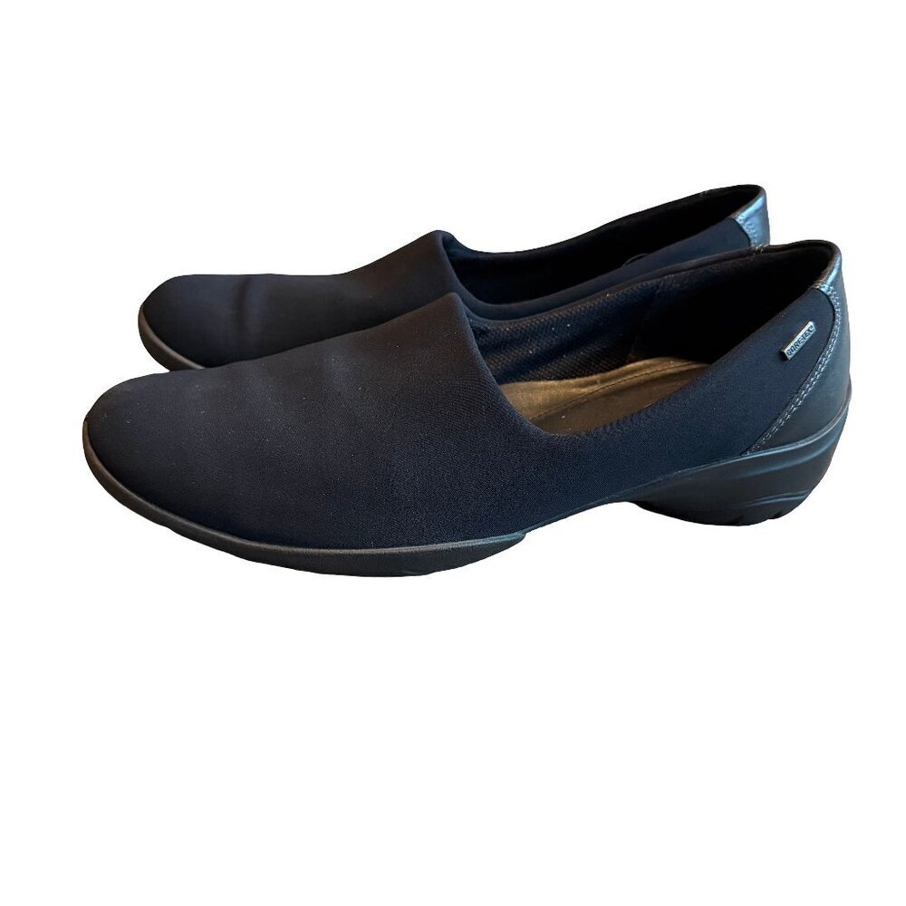 Ecco Rise Pull-On Comfort Shoes Gore Tex Stretch Casual Everyday Size 38 7.5